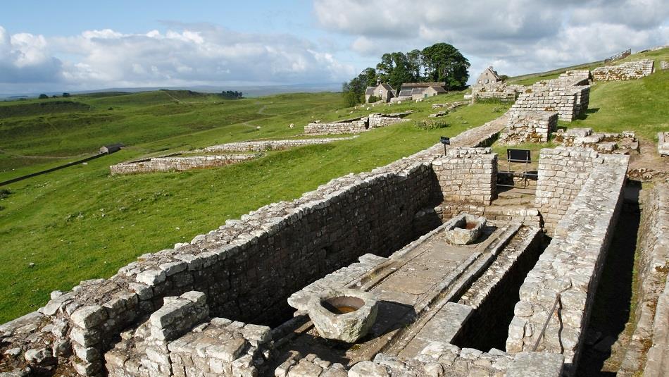 Hadrian's Wall and Housesteads Fort - Northern Saints